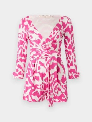 Kombinezon Diane Von Furstenberg różowy