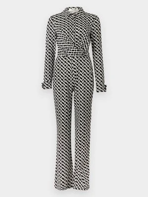 Kombinezon Diane Von Furstenberg czarny