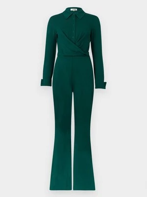 Kombinezon Diane Von Furstenberg ciemnozielony