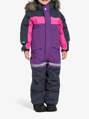 Kombinezon dla dziewczynki Didriksons Bjarven Coverall 3 - royal purple