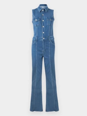 Kombinezon Guess niebieski denim
