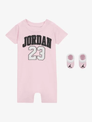 Kombinezon Jordan różowy