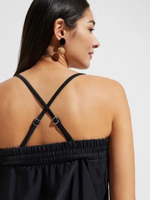 Kombinezon kąpielowy z wszytymi figami bonprix