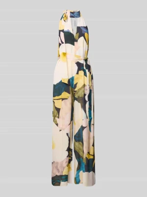 kombinezon krój regular fit z czystej wiskozy model 'Camea' Ted Baker Ciemnoniebieski