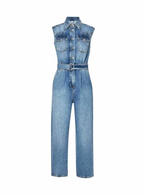 Kombinezon Liu Jo niebieski denim