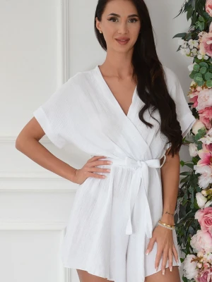 Kombinezon muślinowy kimono biały Dade Cocomoda.pl - odzież damska, sukienki, buty, dodatki