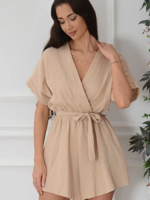 Kombinezon muślinowy kimono ciepły beż Dade Cocomoda.pl - odzież damska, sukienki, buty, dodatki
