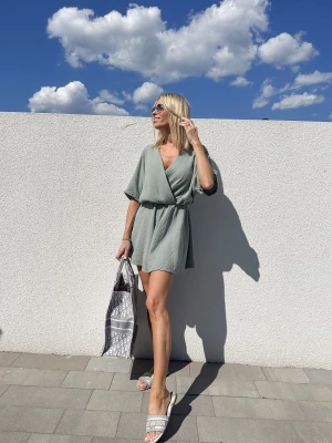 Kombinezon Muślinowy Miętowy Ariel ClothStore