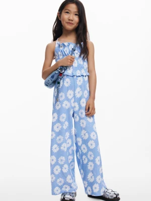 Kombinezon na ramiączkach w kwiaty Desigual