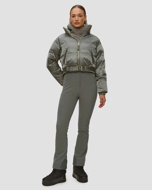 Kombinezon Narciarski Khaki Damski Bogner Aya1-ld