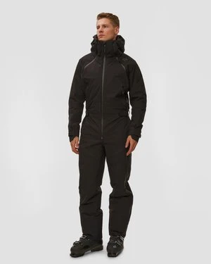 Kombinezon Narciarski Męski Descente Onepiece Suit Czarny
