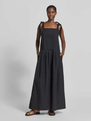 Kombinezon o kroju loose fit z czystej bawełny model 'AGGUATI' Weekend Max Mara