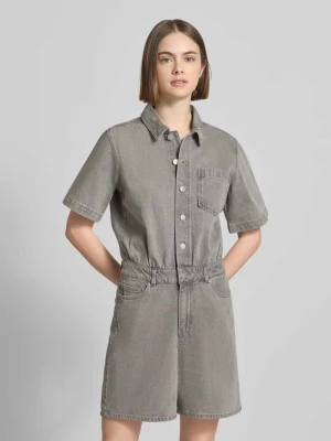 Kombinezon o kroju regular fit w wyglądzie denim model 'Fillipa' JJXX