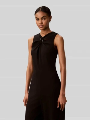 Kombinezon o kroju regular fit z wiązanym detalem Calvin Klein Womenswear