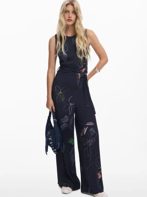 Kombinezon palazzo w kwiaty Desigual