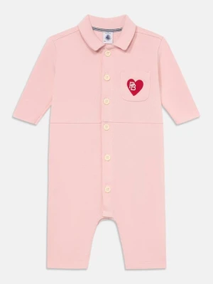 Kombinezon Petit Bateau jasnoróżowy
