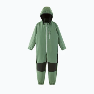 Kombinezon softshell dziecięcy Reima Nurmes deeper green clay