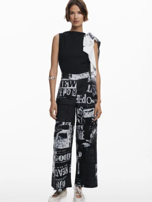 Kombinezon w stylu gazetowym Desigual