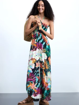 Kombinezon w tropikalny wzór Desigual