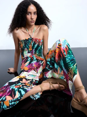 Kombinezon w tropikalny wzór Desigual