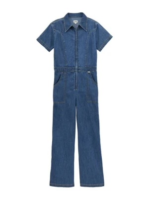 Kombinezon Wrangler niebieski denim
