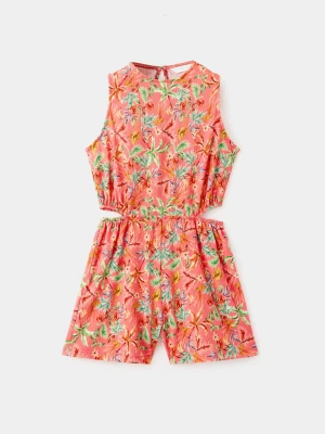 Kombinezon wzÃ³r tropiku koralowy - Dzieci - lata - MANGO KIDS