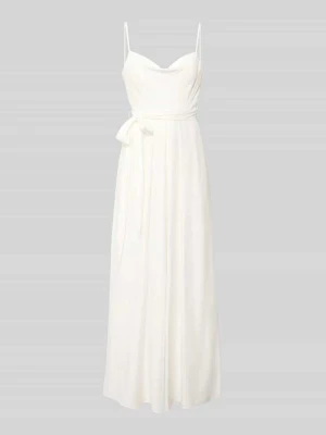 Kombinezon z dekoltem kaskadowym i cienkimi ramiączkami Hey Kyla