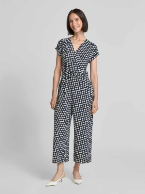 Kombinezon z dekoltem w serek i paskiem Betty Barclay