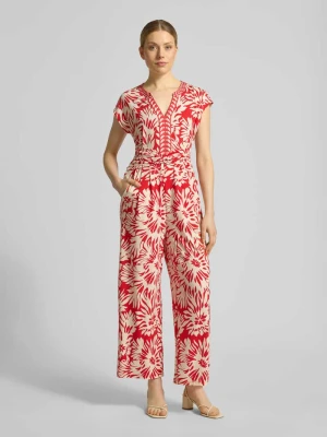 Kombinezon z dekoltem w serek i wpuszczanymi kieszeniami ROBE LÉGÈRE