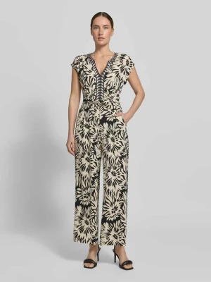 Kombinezon z dekoltem w serek i wpuszczanymi kieszeniami ROBE LÉGÈRE