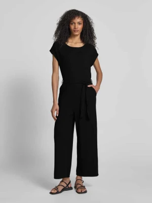 Kombinezon z dołem o kroju kulotów o kroju regular fit z paskiem w talii Tom Tailor Denim