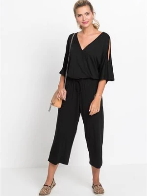 Kombinezon z dżerseju z lejącej wiskozy bonprix