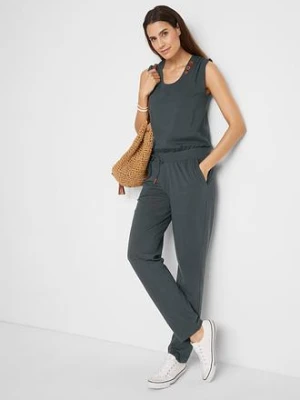 Kombinezon z dżerseju, z mieszanki bawełny bonprix