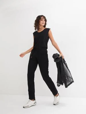 Kombinezon z dżerseju, z mieszanki bawełny bonprix