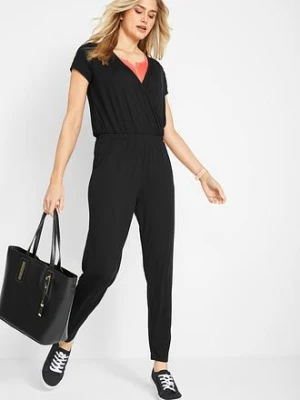 Kombinezon z dżerseju, z mieszanki wiskozy bonprix