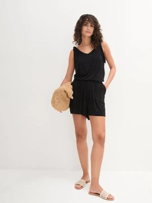 Kombinezon z dżerseju ze zrównoważonej  mieszanki wiskozy bonprix