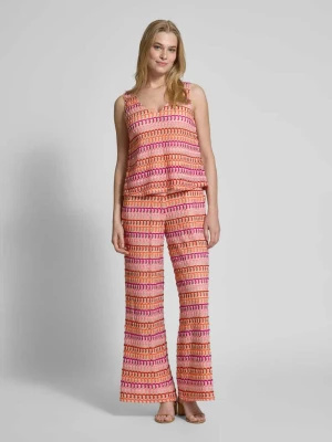 Kombinezon z fakturowanym wzorem ROBE LÉGÈRE