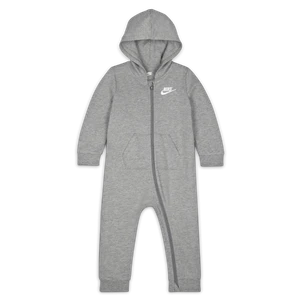 Kombinezon z kapturem dla niemowląt (12–24 M) Nike Futura - Szary