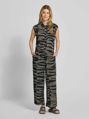 Kombinezon z kołnierzykiem koszulowym model ‘Monny shadow’ Opus