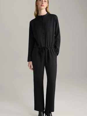 Kombinezon z krepy w czarnym kolorze Joop