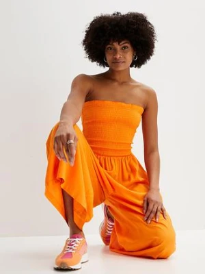 Kombinezon z lejącej wiskozy bonprix