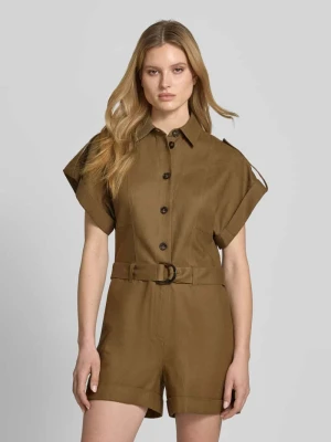 Kombinezon z mieszanka lnu i bawełny z pasek curated by Anna Schürrle Style Icon Collection
