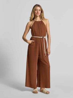 Kombinezon z mieszanki wiskozy z paskiem Apricot