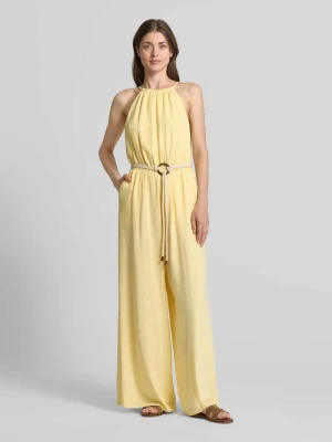 Kombinezon z mieszanki wiskozy z paskiem Apricot