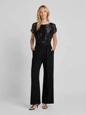 Kombinezon z obszyciem z cekinów Swing