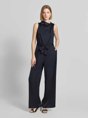 Kombinezon z satyny w bezrękawowym fasonie comma