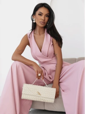 Kombinezon z szerokimi nogawkami ORMAN - brudny róż  magmac 