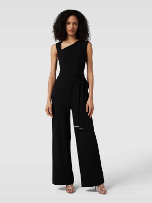 Kombinezon z wycięciem z tyłu model ‘SCUBA CREPE’ Calvin Klein Womenswear