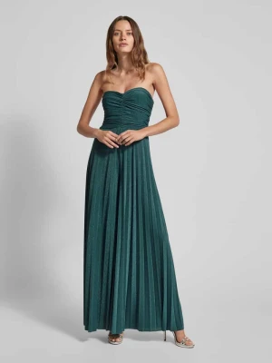 Kombinezon z zakładkami V by Vera Mont