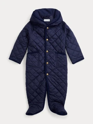 Kombinezon zimowy Polo Ralph Lauren jasnoróżowy
